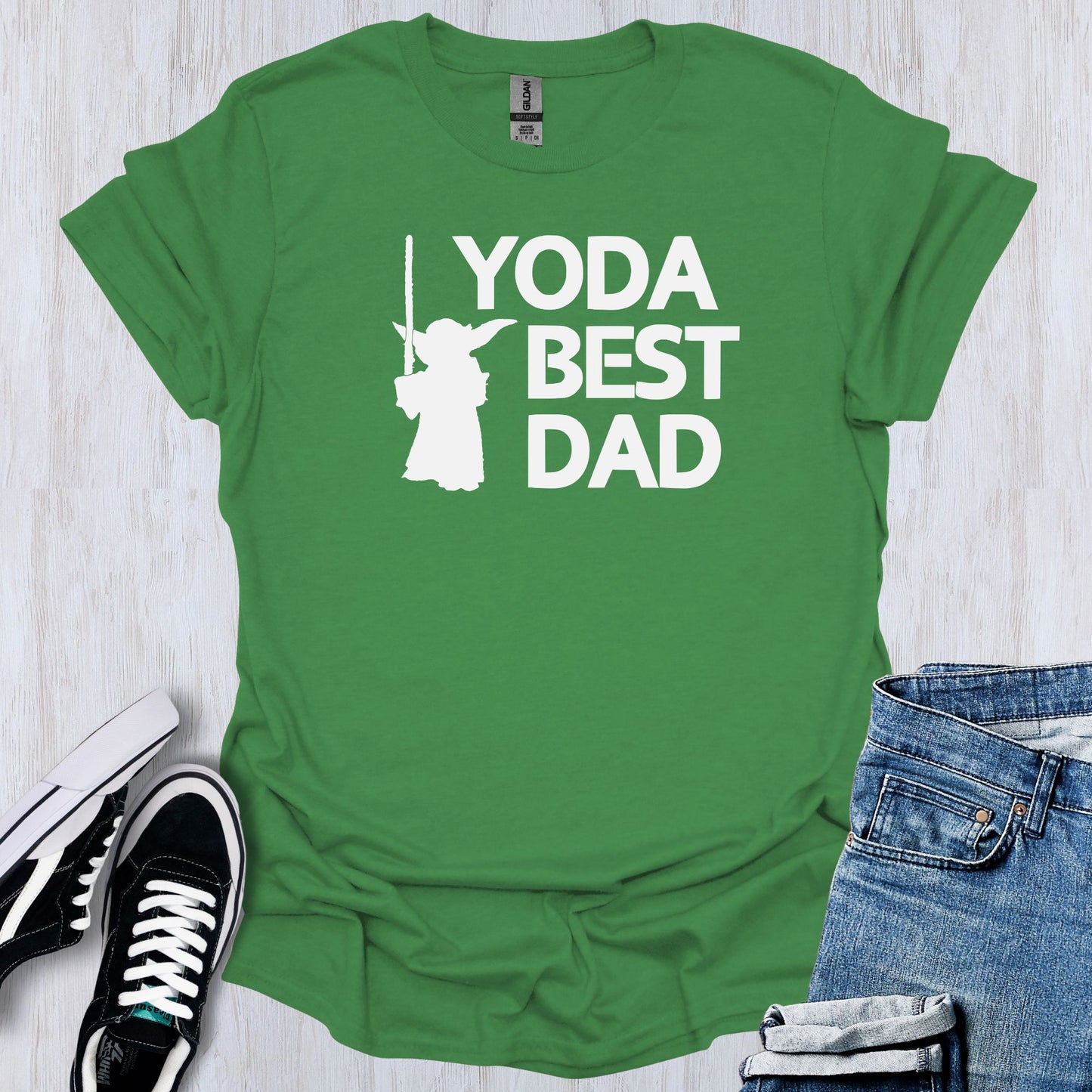 Yoda Best Dad T-Shirt