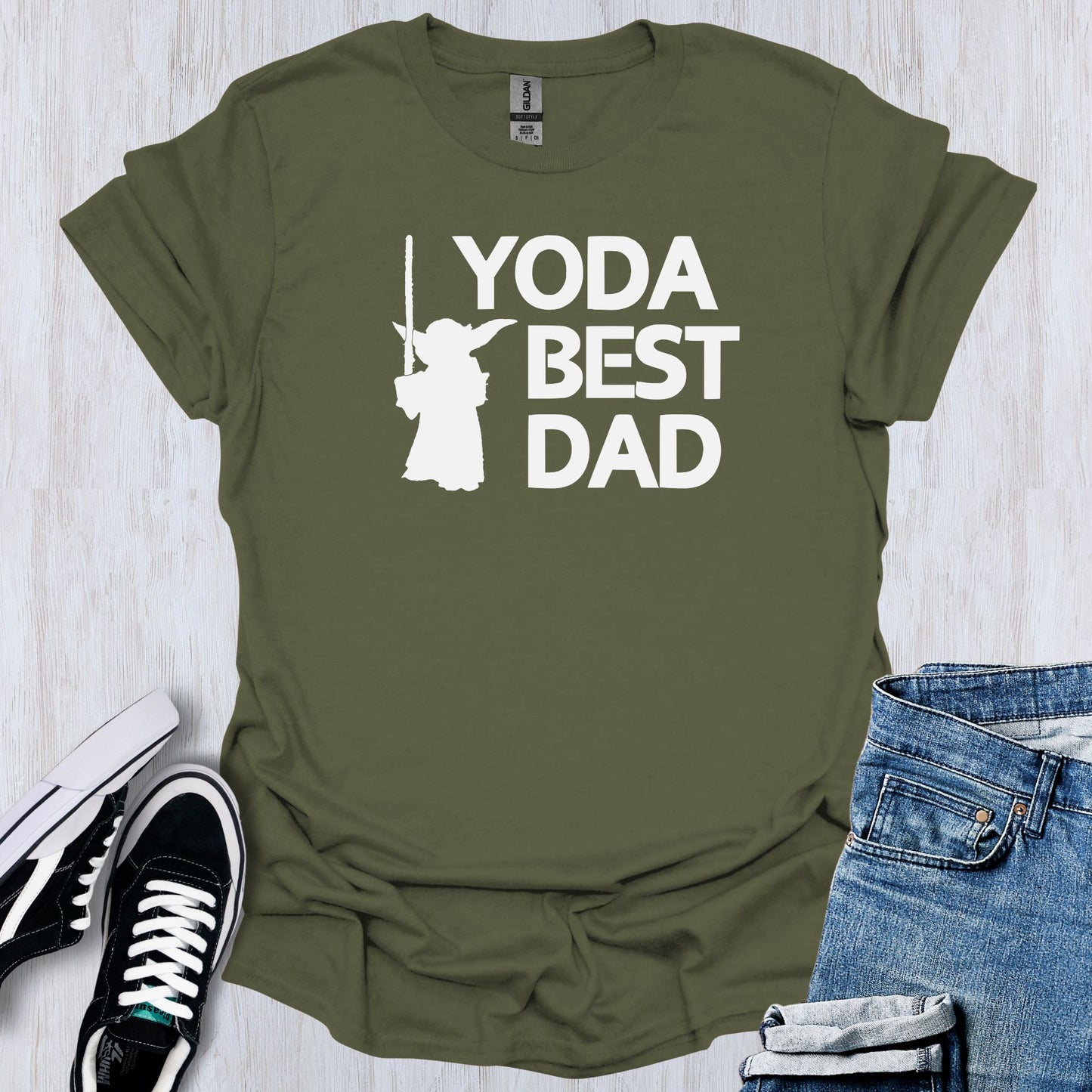 Yoda Best Dad T-Shirt